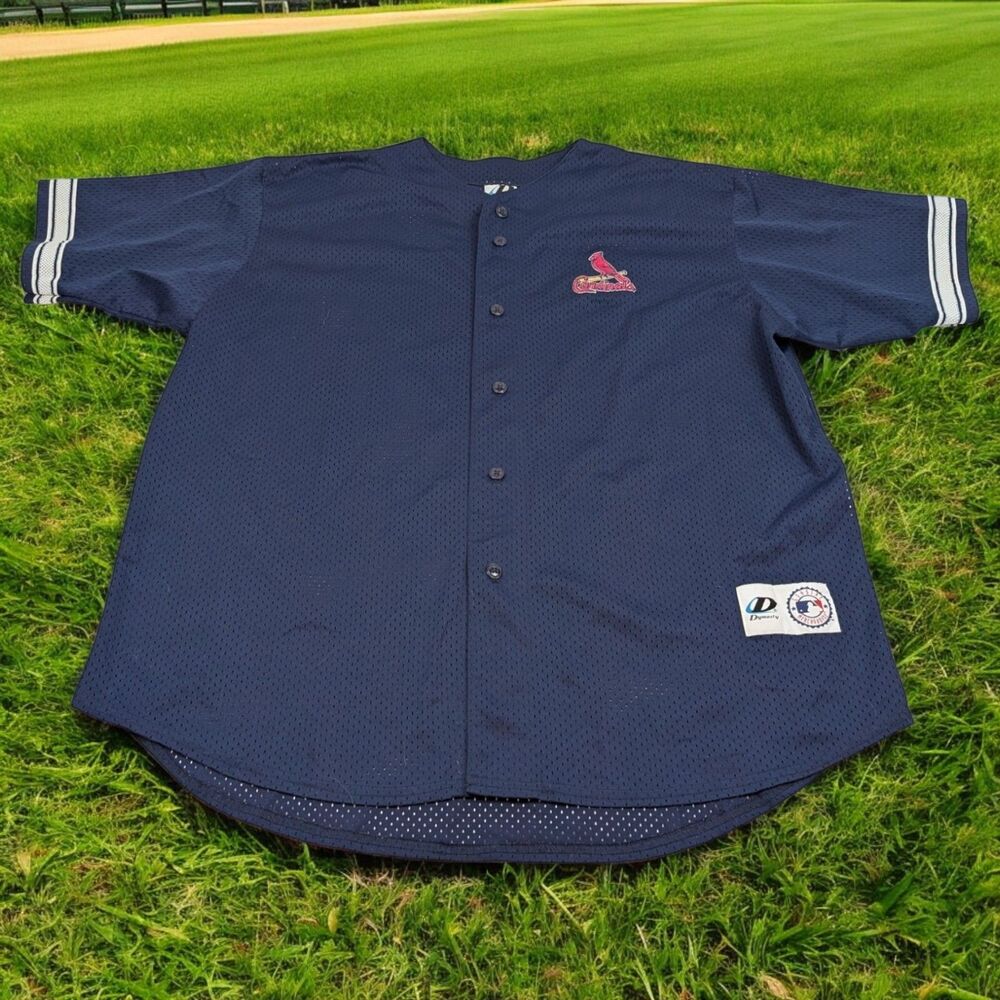 St. Louis Cardinals MLB Blue Mesh‎ Jersey